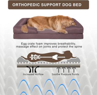 No. 7 - Orthopedic Memory Foam Dog Bed - 3