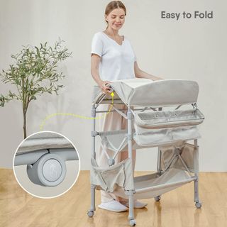 No. 10 - Portable Baby Changing Table with 2 Storage Baskets - 3