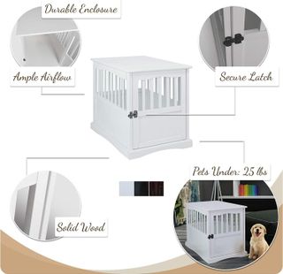 No. 8 - Casual Home Wooden Pet Crate - 3