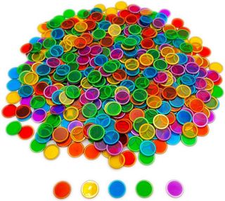 No. 3 - Rainbow Magnetic Bingo Chips - 2