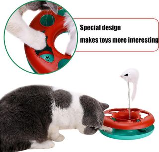 No. 8 - Cat Toys, Interactive Kitten Toys Roller Tracks - 4