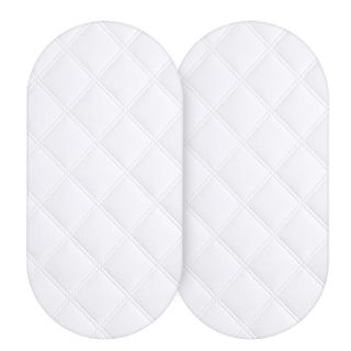 No. 7 - Yoofoss Waterproof Bassinet Mattress Pad Cover - 1