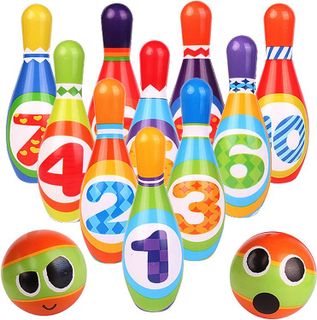 No. 3 - ToyVelt Kids Bowling Set - 1