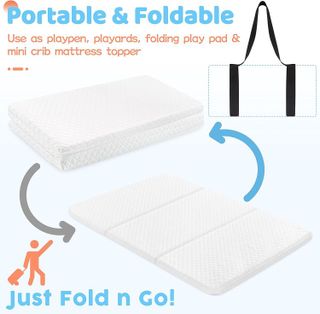 No. 5 - Stuffed Waterproof Pack and Play Mattress Pad - 5