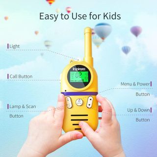 No. 8 - Walkie Talkies for Kids Rechargeable, 48 Hours Working Time 3 Miles Range 22 Channels 2 Way Radio - 5