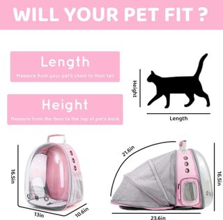 No. 4 - PROKEI Cat Backpack Carrier - 3