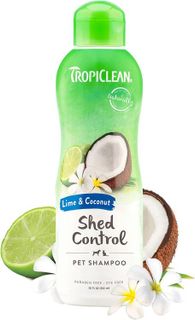 No. 2 - TropiClean Lime & Coconut Deshedding Dog Shampoo - 1