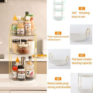 No. 4 - Weidace 360 Rotating Makeup Organizer - 5