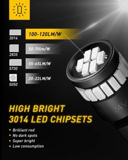 No. 1 - AUXITO T10 LED Bulbs - 3