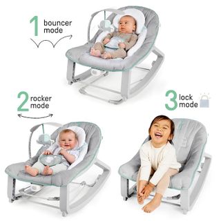No. 6 - Ingenuity Keep Cozy 3-in-1 Grow with Me Vibrating Baby Bouncer - 2