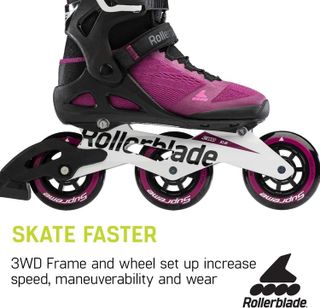 No. 10 - Rollerblade Macroblade 100 3WD Womens Adult Fitness Inline Skate - 4