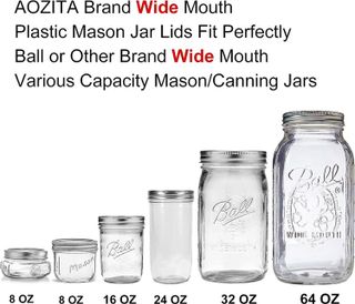 No. 9 - AOZITA Wide Mouth Canning Jar Lids - 2