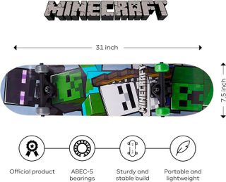 No. 5 - Voyager Minecraft 31 inch Skateboard - 4