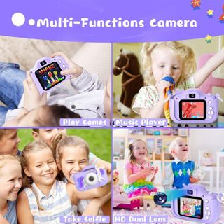 No. 9 - Dwfit Upgrade Selfie Kids Camera - 5