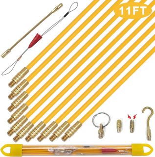 No. 6 - KOOTANS 11 ft Fiberglass Wire Running Kit - 1