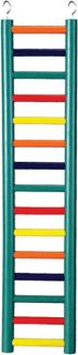 No. 8 - Prevue Pet Products BPV01139 Carpenter Creations Hardwood Bird Ladder - 1