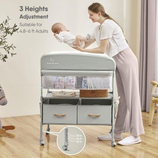 No. 10 - Portable Baby Changing Table with 2 Storage Baskets - 5