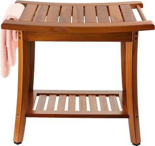 No. 6 - Teak Shower Bench - 1