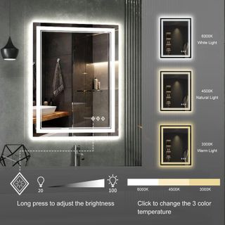 No. 10 - VanPokins LED Bathroom Mirror - 5