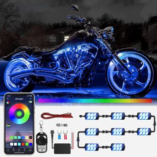 No. 10 - SHINIGHT 8 Pcs Motorcycle LED Light Kits - 1