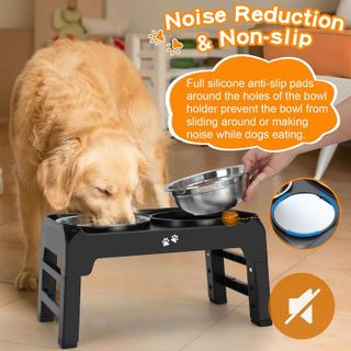 No. 5 - Adjustable Height Dog Bowl Stand - 5