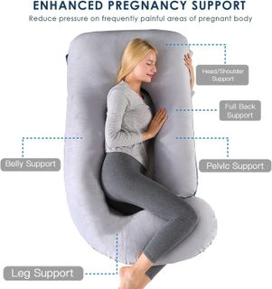 No. 8 - Cauzyart Pregnancy Maternity Pillows - 3