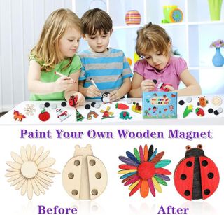 No. 1 - Worgree Wooden Magnets - 4