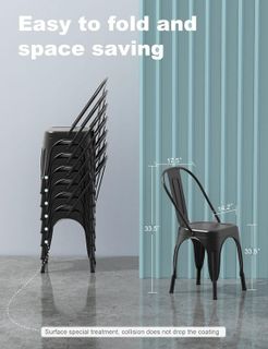 No. 7 - Nazhura Metal Dining Chair - 5