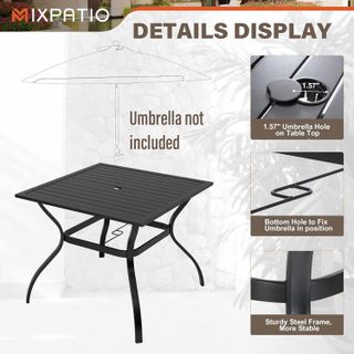 No. 9 - MIXPATIO Outdoor Patio Dining Set - 3