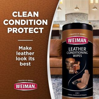 No. 9 - Weiman Leather Cleaner & Conditioner Wipes - 3