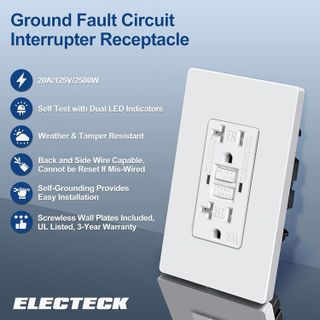 No. 7 - ELECTECK 20 Amp GFCI Outlets - 2