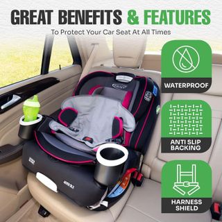 No. 5 - Lebogner Car Seat Saver Waterproof Liner - 2