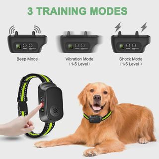 No. 9 - Rechargeable Dog Bark Collar with Beep Vibration and Shock - 2