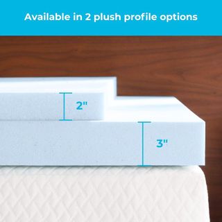 No. 2 - Linenspa Memory Foam Mattress Topper - 4