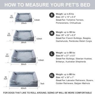 No. 3 - WNPETHOME Dog Beds for Extra Large Dogs - 3