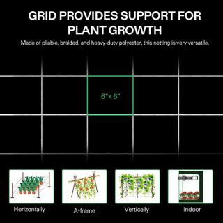 No. 3 - VIVOSUN Heavy-Duty Plant Trellis Netting - 4