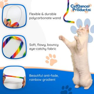 No. 5 - Cat Dancer Products Rainbow Cat Charmer - 4