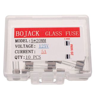 No. 5 - BOJACK 10 Pcs Fast-Blow Glass Fuse - 3