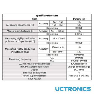 No. 6 - UCTRONICS Capacitance Meter - 4