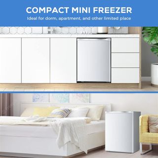 No. 2 - Kismile Compact Upright Freezer - 2