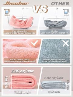 No. 7 - Hicober Microfiber Hair Towel - 2
