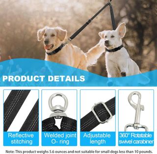 No. 3 - Brilliant Paw Double Dog Leash - 2