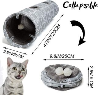No. 4 - LUCKITTY Cat Play Tunnel - 5