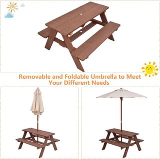 No. 8 - Costzon Picnic Table Set - 3