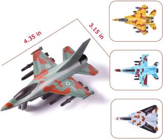 No. 8 - CORPER TOYS Military Fighter Jet - 5