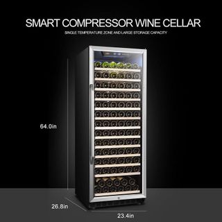 No. 5 - Lanbo Built-in Compressor Wine Chiller Single Zone Wine Cellar Fridge - 2