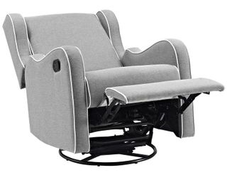 No. 2 - Rebecca Upholstered Swivel Gliding Recliner - 4