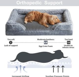 No. 3 - WNPETHOME Dog Beds for Extra Large Dogs - 2