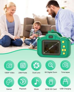 No. 4 - Kids Camera for 3-8 Years Old Toddlers - 2