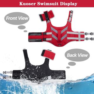 No. 4 - Kuoser Dog Life Jacket with Reflective Stripes - 3